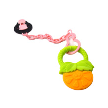 baby pacifier accessories cute beetle shape pacifier clip chain
